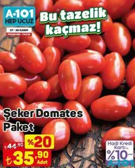 ŞEKER DOMATES PAKET fiyat ve kampanya bilgisi